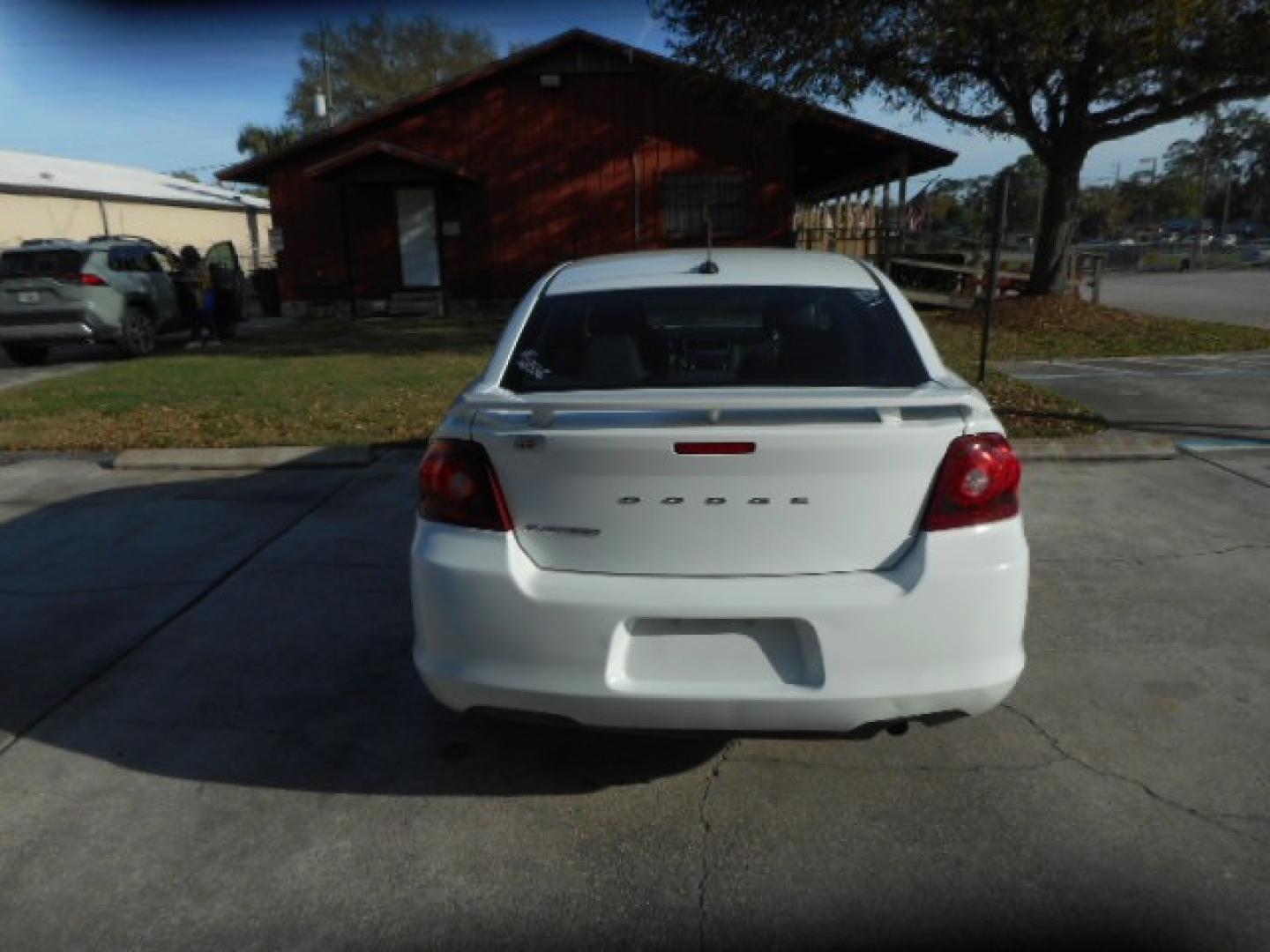 2014 WHITE DODGE AVENGER SE (1C3CDZAB5EN) , located at 10405 Abercorn Street, Savannah, GA, 31419, (912) 921-8965, 31.988262, -81.131760 - Photo#3